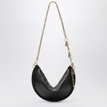 Black Chloe with gold chain on a white background