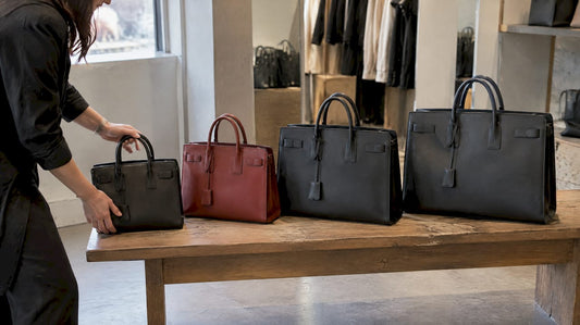 Saint Laurent Sac de Jour bags in different sizes