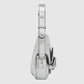 Gucci Horsebit 1955 Small Shoulder Bag Metallic Silver