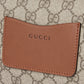 Gucci GG Emblem Small Belt Bag Beige and Dark Brown