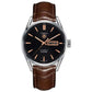 Tag Heuer Carrera Automatic Black Dial Brown Leather Strap Watch For Men War201c Fc6291