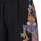 Versace Coral Theatre Print Bermuda Shorts