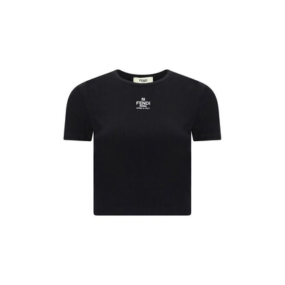 Fendi Black Cotton Top