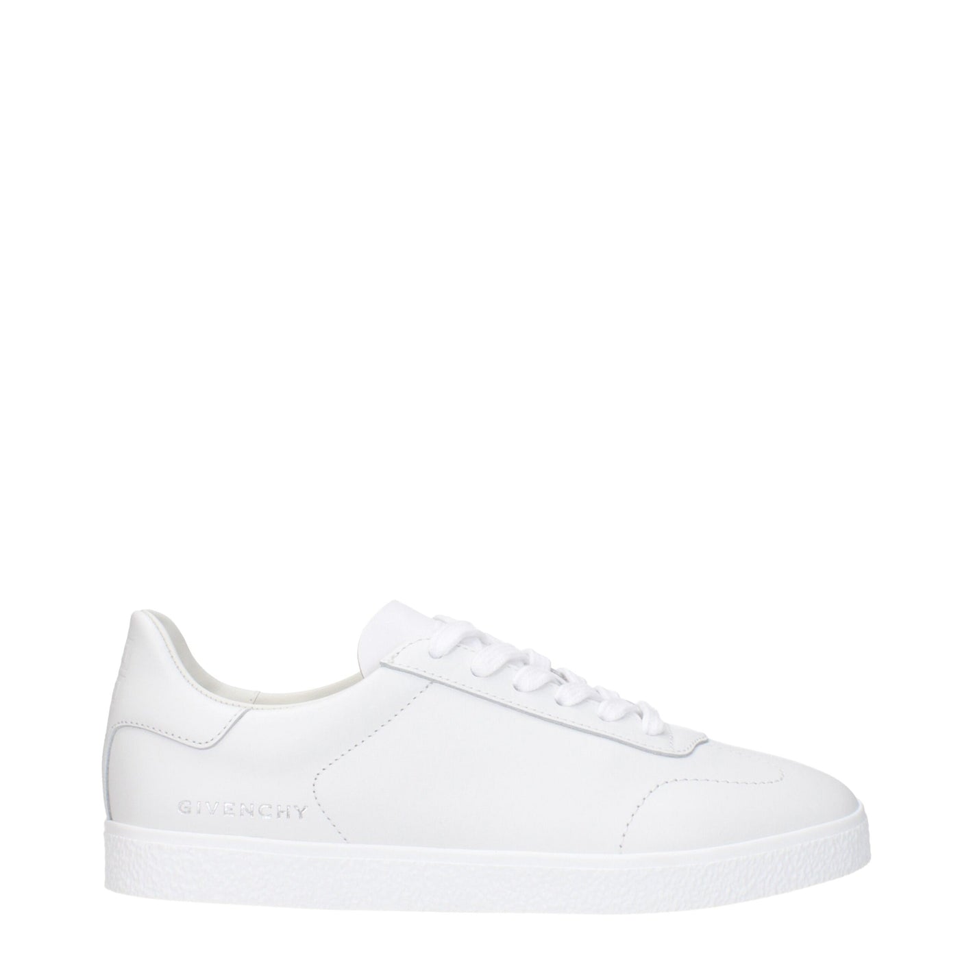 Givenchy White Leather Low Top Sneakers