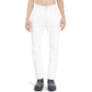 Celine White Cotton Straight-Leg Jeans