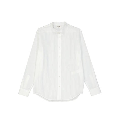 Celine White Cotton Dress Shirt