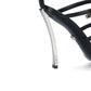 Versace Black Calfskin Stiletto Heel Sandals