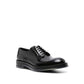 Alexander McQueen Black Calfskin Oxfords And Derbies
