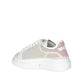 Alexander McQueen White Calfskin Low Top Sneakers