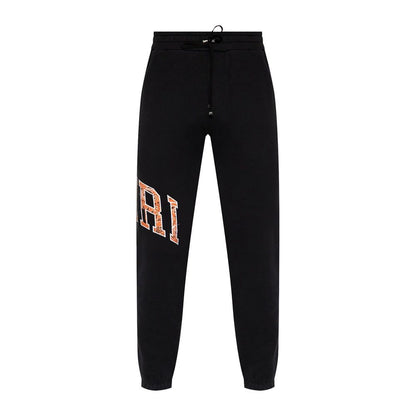Amiri Black Cotton Joggers (Workout Pants)
