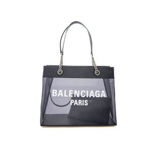 Balenciaga Black Polyester Tote Bag