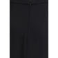 Valentino Garavani Black Silk Long Skirt