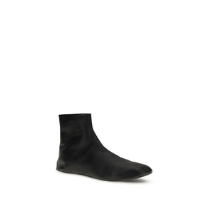 The Row Black Lamb Ovis Aries Aries Ankle Boots