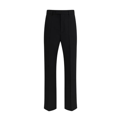 Valentino Garavani Black Wool Oves Aries Dress Pants