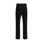 Valentino Garavani Black Wool Oves Aries Dress Pants