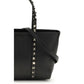 Valentino Garavani Black Calf Leather Bos Taurus Shoulder Bag
