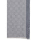 Gucci Gray Wool Scarf