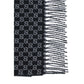 Gucci Black Wool Scarf