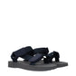 Burberry Blue Fabric Sandals