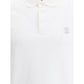 Brunello Cucinelli White Cotton Polo Shirt