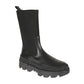Moncler Black Calfskin Ankle Boots