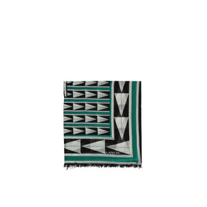 Lanvin Bicolor Wool Scarf