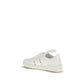 Valentino Garavani White Calf Leather Bos Taurus Low Top Sneakers