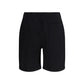 Burberry Black Cotton Bermuda Shorts