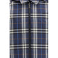 Burberry Blue Polyester Rain Coat