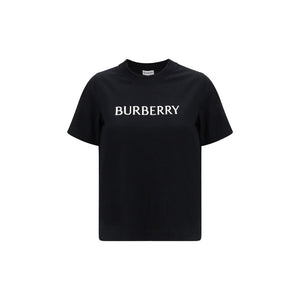 Burberry Black Cotton T-Shirt