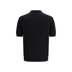Prada Black Fleece Wool T-Shirt