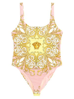 Versace Barocco Print One-piece Swimsuit