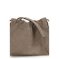 Brunello Cucinelli Beige Calf Leather Bos Taurus Shoulder Bag