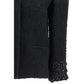 Valentino Garavani Black Wool Biker Jacket
