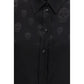 Alexander McQueen Black Viscose Pattern Shirt