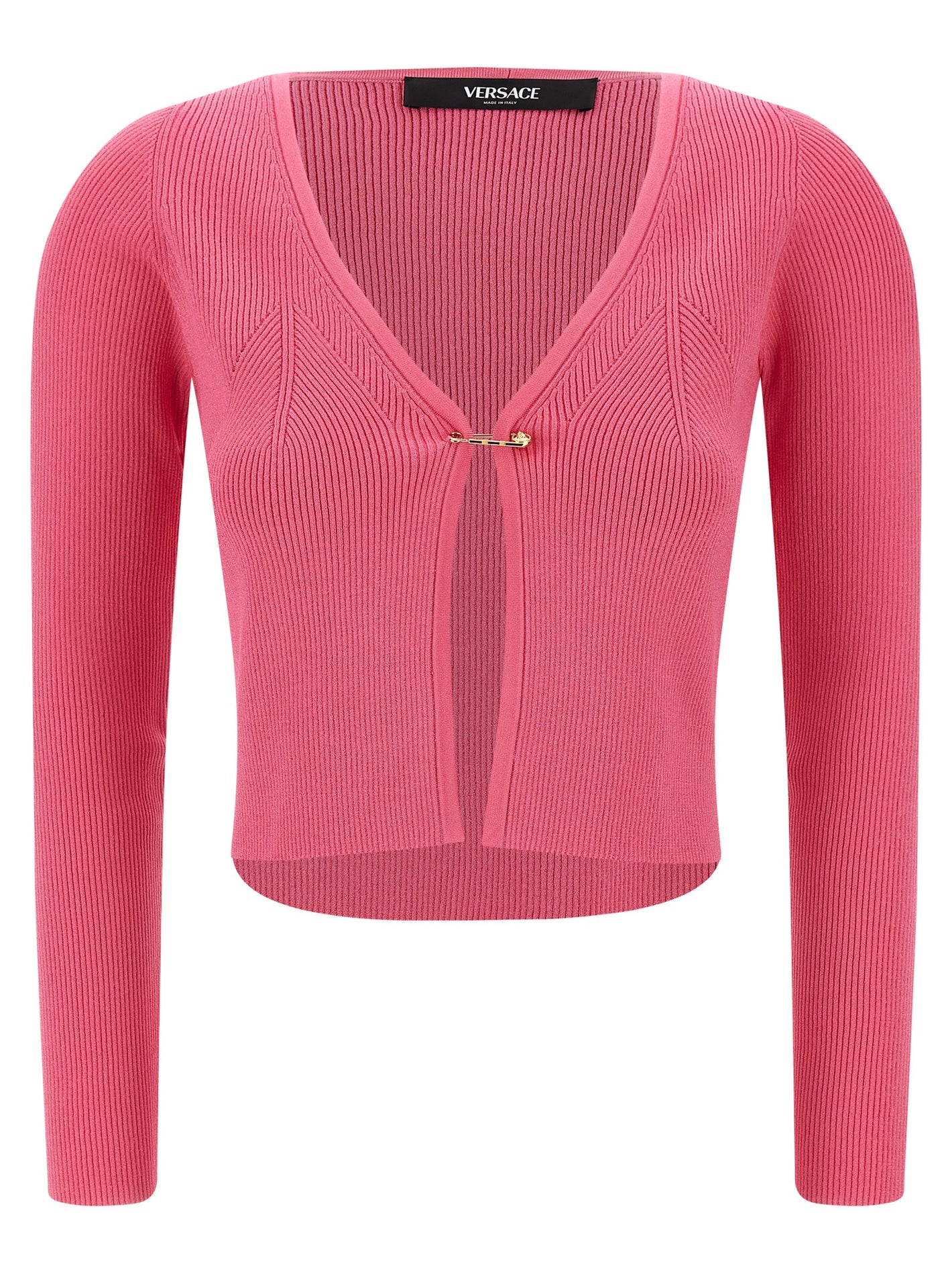 Versace Safety Pin Cardigan