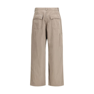 Balenciaga Beige Cotton Casual Pants