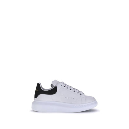 Alexander McQueen White Calf Leather Bos Taurus Platform Sneakers