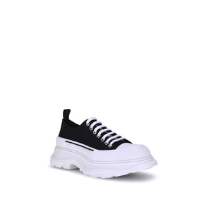 Alexander McQueen Black Rubber Athletic Sneakers