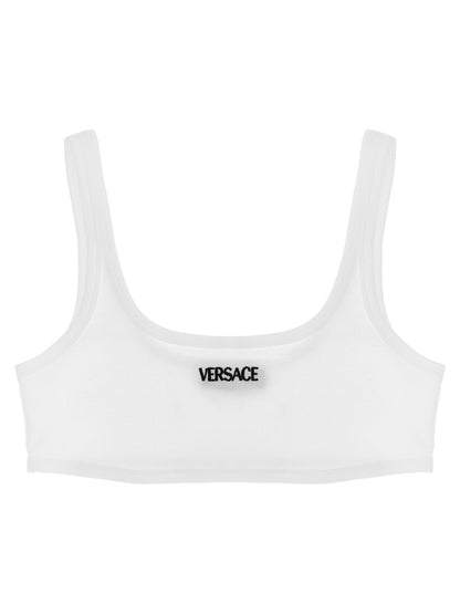 Versace Logo Bra