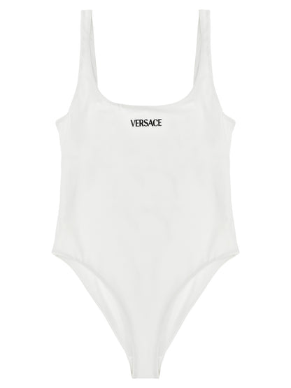 Versace Logo One-piece Swimsuit