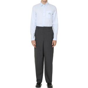 Prada Blue Cotton Dress Shirt
