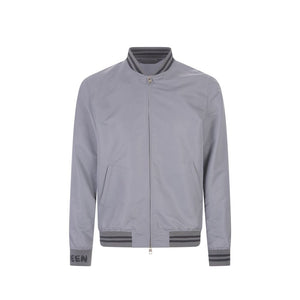 Alexander McQueen Gray Polyester Bomber