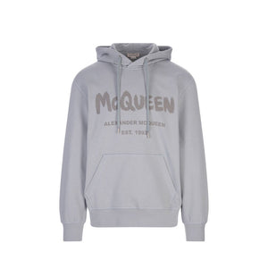 Alexander McQueen Gray Cotton Sweatshirt
