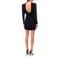 Saint Laurent Black Viscose Casual Dress