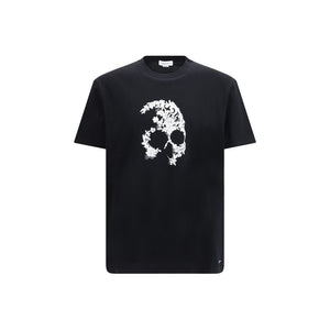 Alexander McQueen Black Cotton T-Shirt