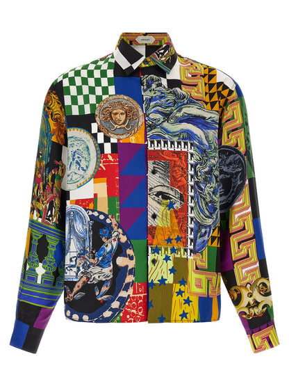 Versace Medusa Collage Shirt