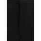 Balenciaga Black Cotton Dress Pants