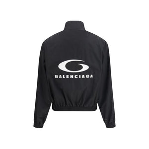 Balenciaga Black Cotton Sweatshirt
