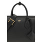 MCM Black Calf Leather Bos Taurus Shoulder Bag